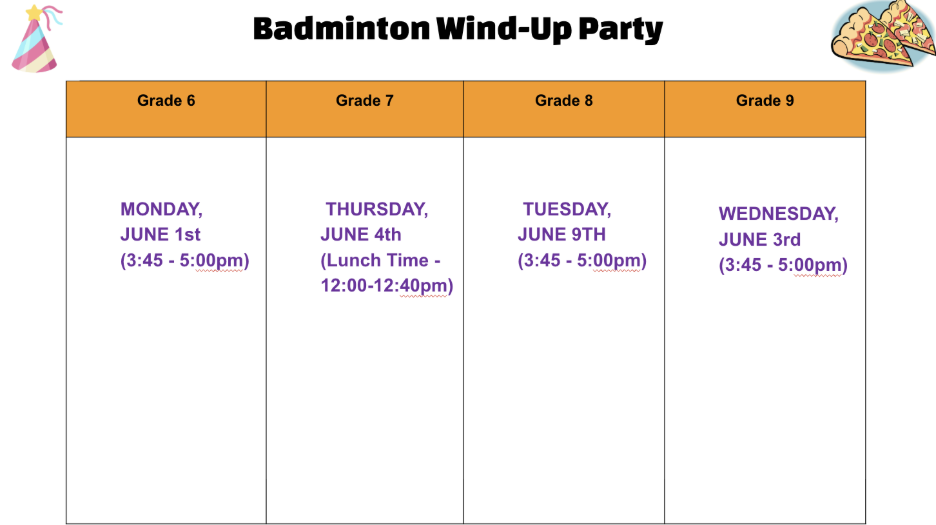 badminton wind up